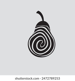 pear fruits in illustrator vectors