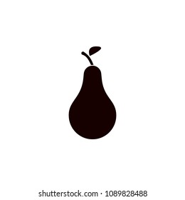 pear icon. Element of farm for mobile concept and web apps. Detailed pear icon can be used for web and mobile. Premium icon