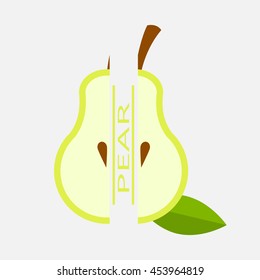 Pear Icon Illustration