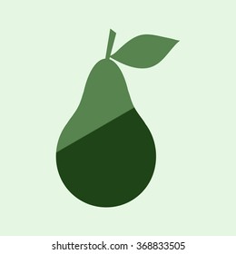 Pear icon. Illustration for design