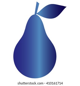 Pear icon. Illustration for design