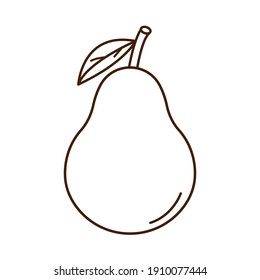 Image Shutterstock Com Image Vector Pear Icon I