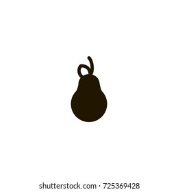 pear icon. sign design