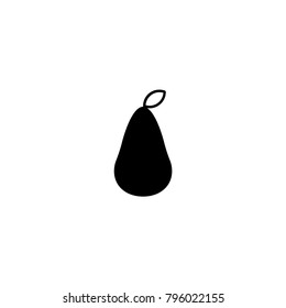 pear icon. sign design