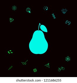 Pear icon symbol