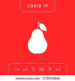 Símbolo del icono de la oreja. Elementos gráficos para su diseño