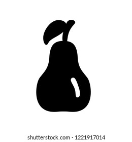 Pear icon. Trendy Pear logo concept on white background from Fruits and vegetables collection. Suitable for use on web apps, mobile apps and print media.