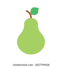 Pear icon vector image. Can also be used for Physical Fitness. Suitable for mobile apps, web apps and print media.