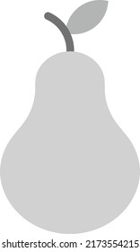 Pear icon vector image. Can also be used for Food, Drinks and Confectionery. Suitable for mobile apps, web apps and print media.