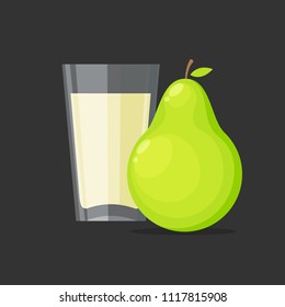 Pear Juice in glass
