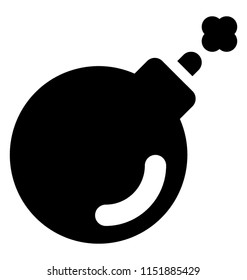 
Pear like shape with plus sign on the edge is used to make sense for bomb icon
