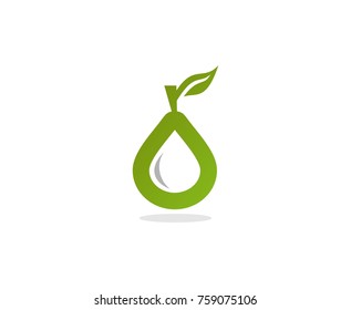 Pear logo design 