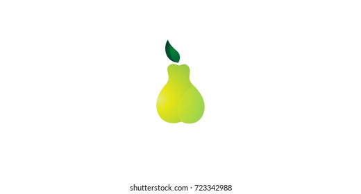 Pear logotype or vector art