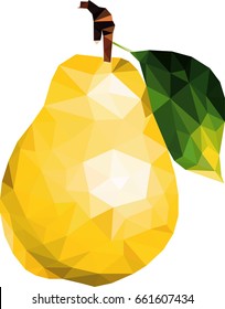 pear low poly