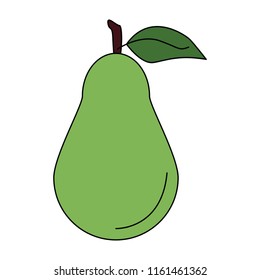 Pear natural fruit