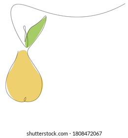 Eche un dibujo de una línea. Ilustración del vector