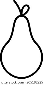 Diseño de icono de contorno de alarma
