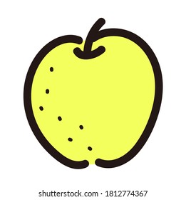 Pear pop and simple vector illustration material