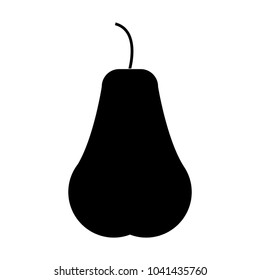 Pear sweet isolated