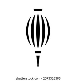 pear tool glyph icon vector. pear tool sign. isolated contour symbol black illustration