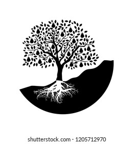 Pear Tree, Logo Icon 