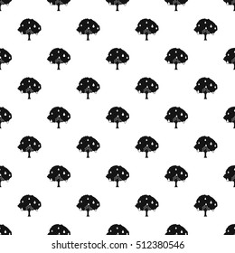 Pear tree pattern. Simple illustration of pear tree vector pattern for web