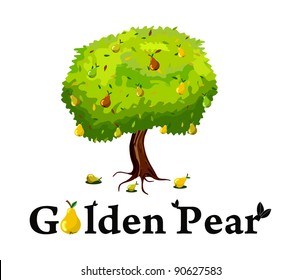 Pear Tree Vector