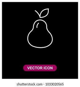 Pear Vector Icon
