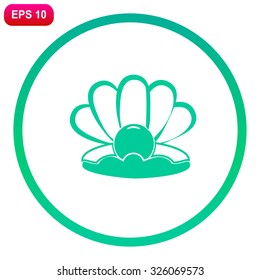 Pear vector icon.
