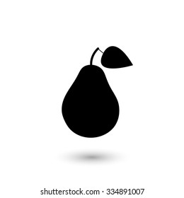 Pear  - vector icon