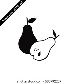 pear vector icon