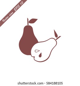 pear vector icon