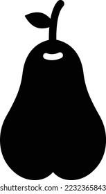Pear Vector Icon Design Illustration
