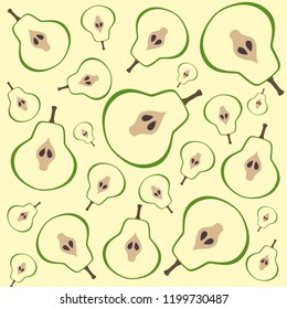 pear vector illustration