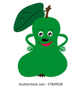 pear vector illustration