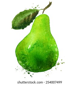 PEAR vector logo design template. food or fruit icon.