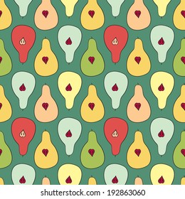 pear vector pattern