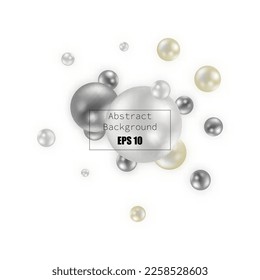 pearl background. abstract vector illustration