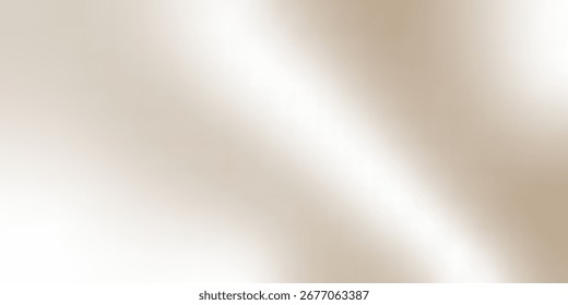 Pearl background. Beige gradient bg. Soft neutral elegant texture. Simple modern graphic of silk. Vector minimal illustration for delicate designs, wedding invitations, banners.