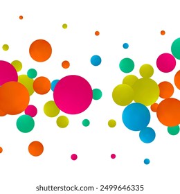 A pearl ball foat in the air Minimal style Cosmetic background product stand presentation 3d rendering. Color balls.