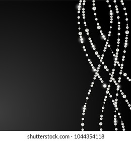 Pearl. Beads. Jewelry. Threads. Decoration.