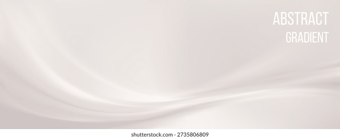 Pearl bg luz e abstrato suave gradiente com fundo nacre branco. Seda de pano de fundo de textura e sala nua limpa com brilho de gradação pastel. Marfim de pérola vetorial e calma abstrata do casamento.