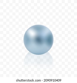 Perlas azules de Perla. La decoración es un elemento decorativo. Belleza y moda.