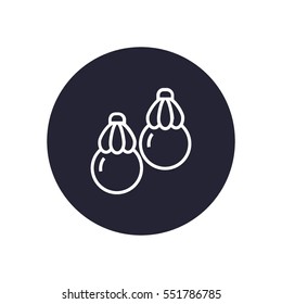 Pearl earnings white icon