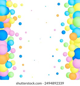 Pearl. Falling Gems Abstract Background. Shiny Design. Vector illustration. Collection. Luxury Beautiful Shining Jewellery Background with Pearls.