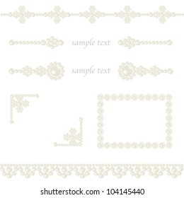 pearl frame set