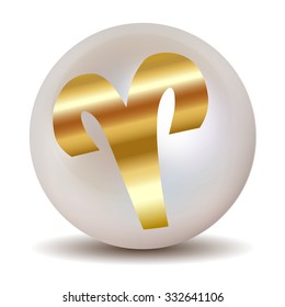 Pearl - Gold HOROSCOPE SIGNS OF THE ZODIAC Aries 21 March - 20 April.