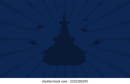 Pearl Harbor Remembrance Day Background. Suitable to use on Pearl Harbor Remembrance Dayevent. Also suitable for uploading social media at Pearl Harbor Remembrance Day