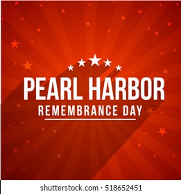 Pearl harbor remembrance day background.