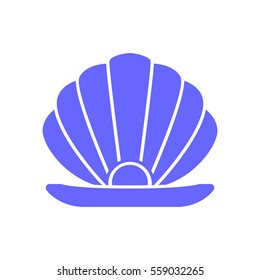Pearl icon flat.